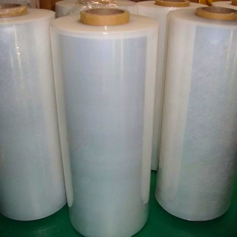 PE缠绕膜厂家50CM透明塑料薄膜规格齐全工业保鲜膜打包拉伸包装膜