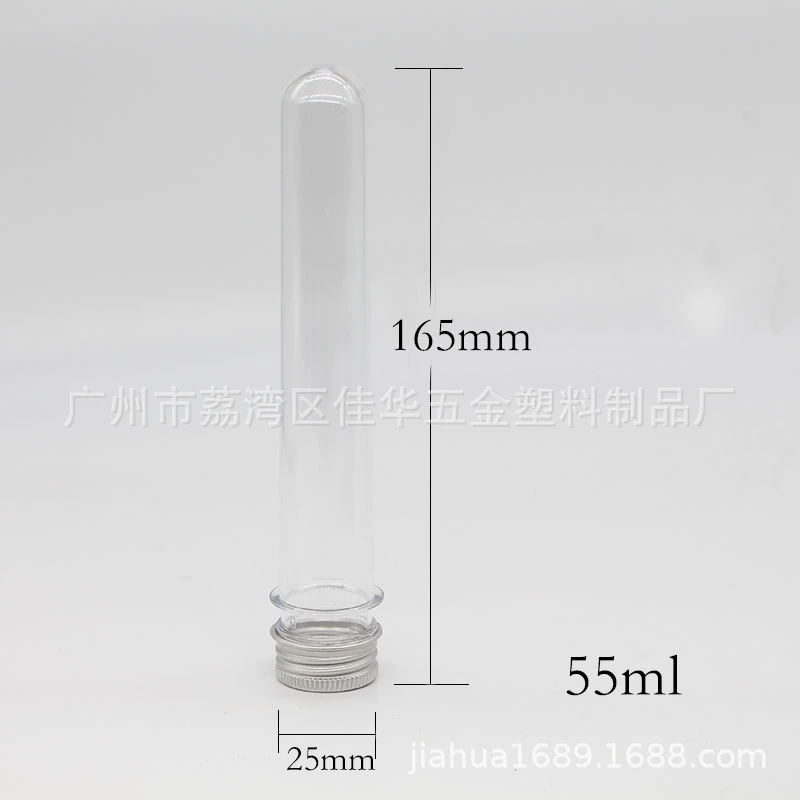 ПЭТ трубка упаковочная трубка прозрачная ПЭТ-тест, пластиковая бутылка для домашних животных