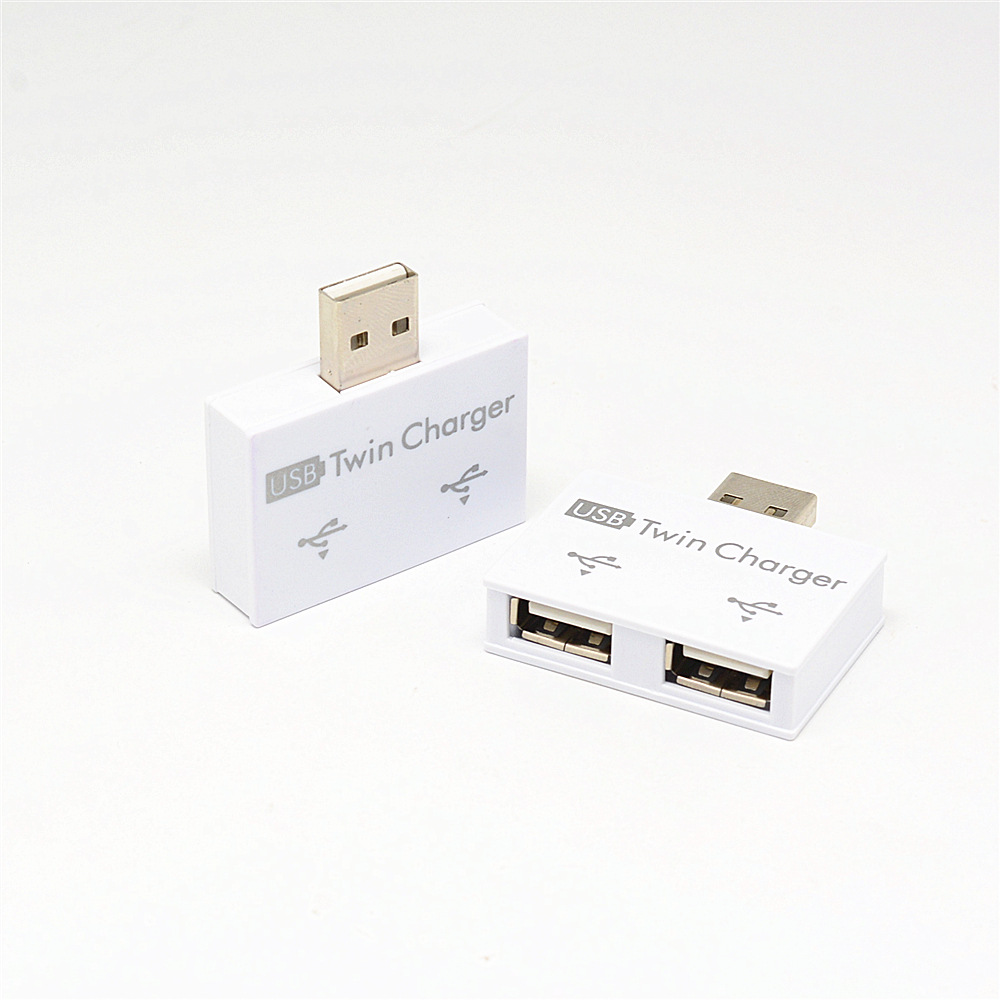 USB 2,0 HUB extensor especial para el convertidor de carga uno para dos puertos de carga del teléfono móvil extensor
