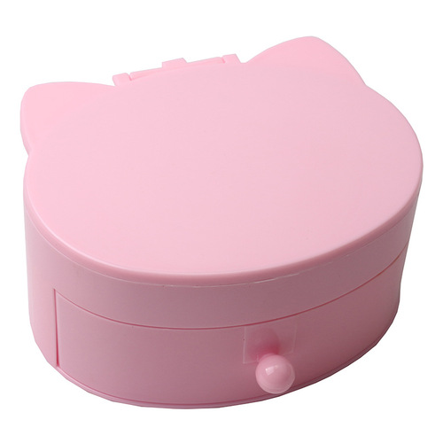 DIY Handmade Children's Cartoon Jewelry Box Gift Box Girl Makeup Box Heart Miscellaneous Storage Box Hair Accessory Packaging Box
