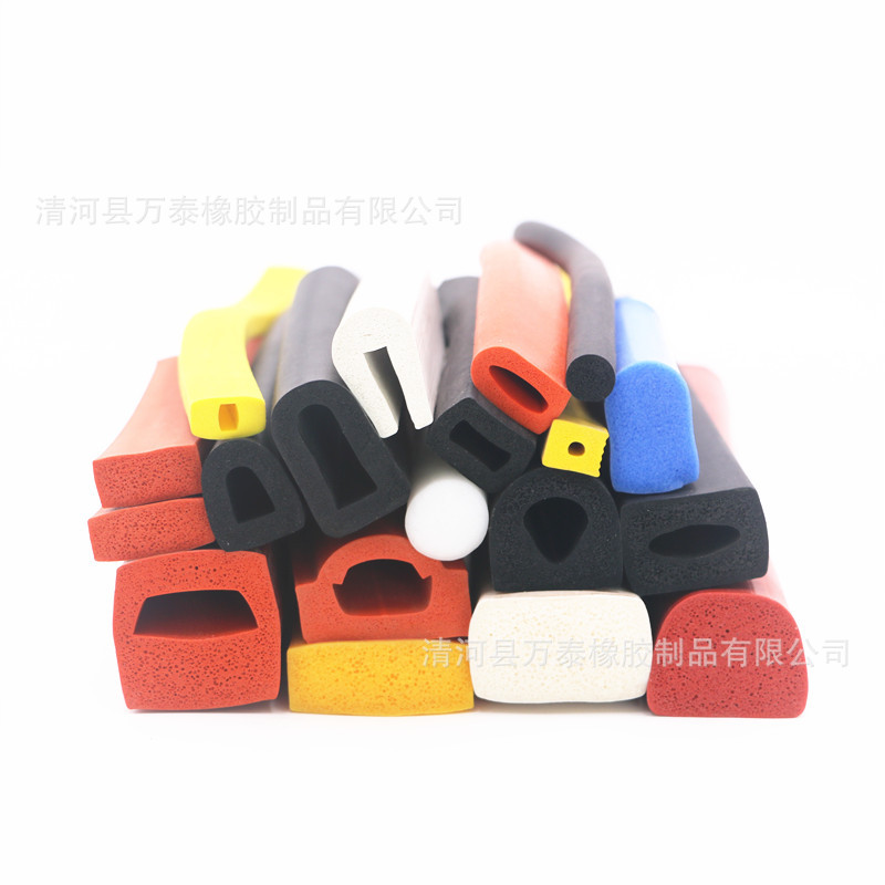 机械耐高温密封条 异形硅胶发泡胶条 耐腐蚀耐老化硅胶条