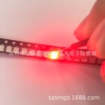 0603红光0603led贴片灯珠发光二极管1608LED灯珠红光红色0603灯珠