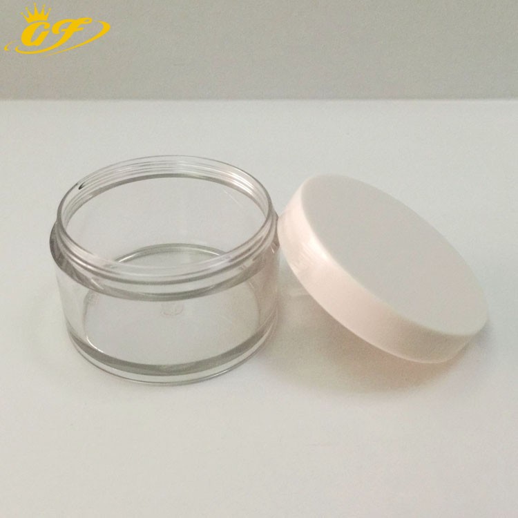 厂家供应5g赠品瓶 50g圆形膏霜瓶 80g面霜瓶 pet厚壁化妆品塑料瓶