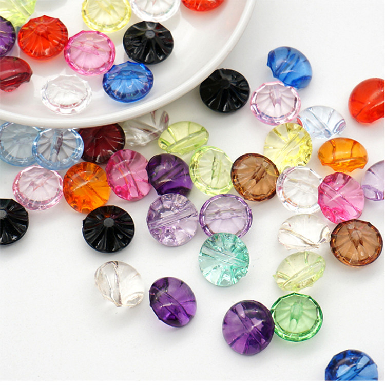透明水晶扣女士钮扣衬衫扣可爱儿童毛衣开衫扣DIY手缝现货批