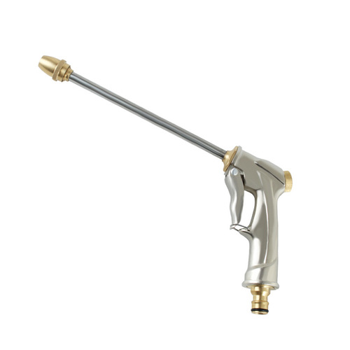 Dual-purpose cleaning supplies for home and car, car water gun 26.5*14CM all-copper spray gun head, car wash water gun head