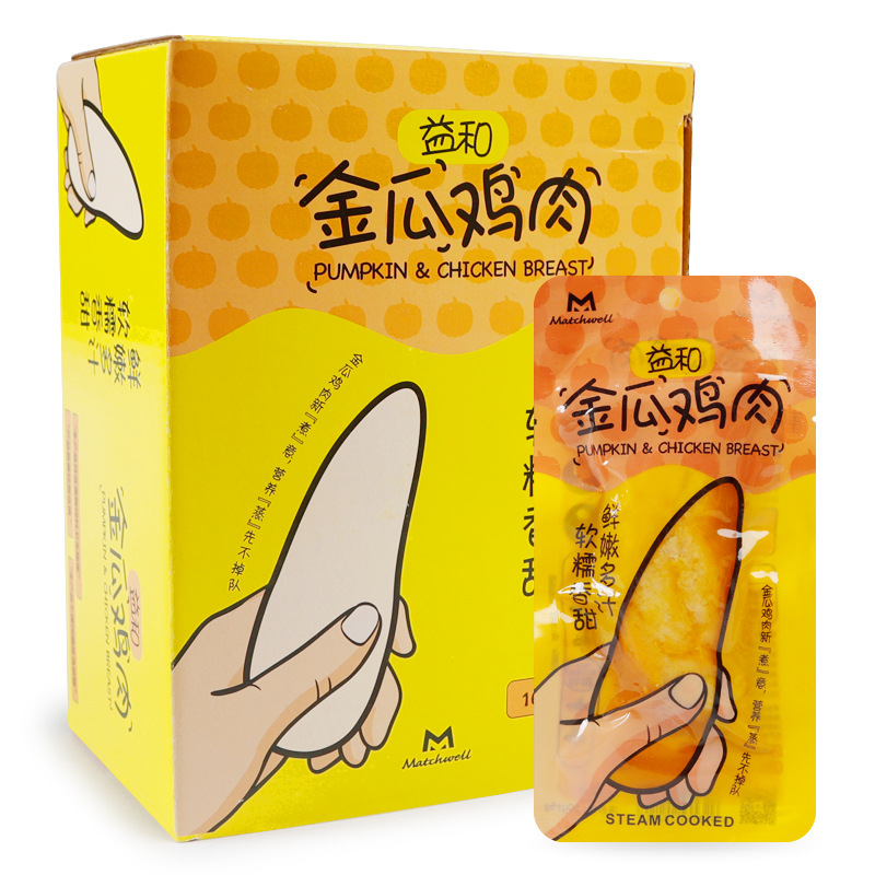 Yihe melón de oro pollo mascota bocadillos al por mayor pollo peito pequeño arroz húmedo para perros comida instantánea para perros y gatos general