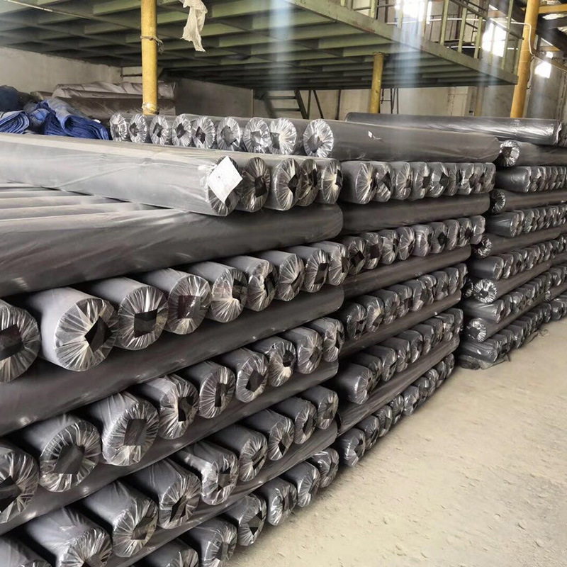 厂家批发 600d PVC黑色防水牛津布 防水帐篷箱包布结实耐磨