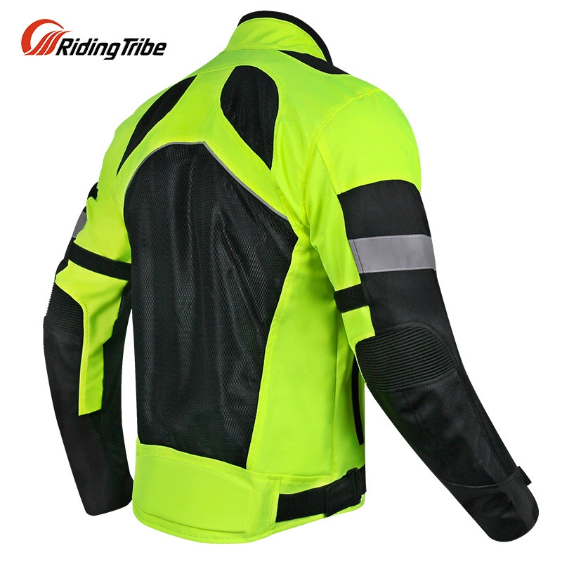PRO-BIKER дышащая гоночная майка для автомобилей, летняя флуоресцентная ретрод reflective Jersey