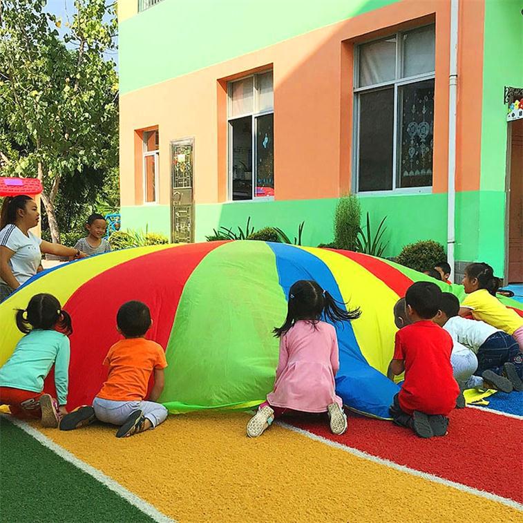 Hamster Rainbow Umbrella Kindergarten Outdoor Game Activity Equipment Rainbow Umbrella Children Cross Border Amazon