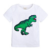 Summer nail sequins, cartoon cotton T-shirt suitable for men and women, long-sleeve