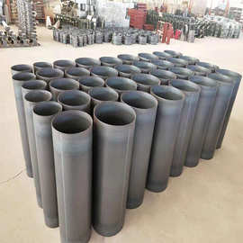 厂家加工制作碳钢人防风管 机器无缝焊接排烟除尘通风管道