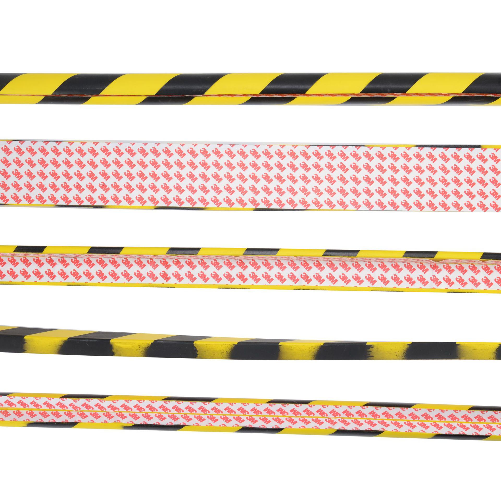 现货批发U型聚氨酯pu发泡防撞警示防护条 交通警示设施防护条