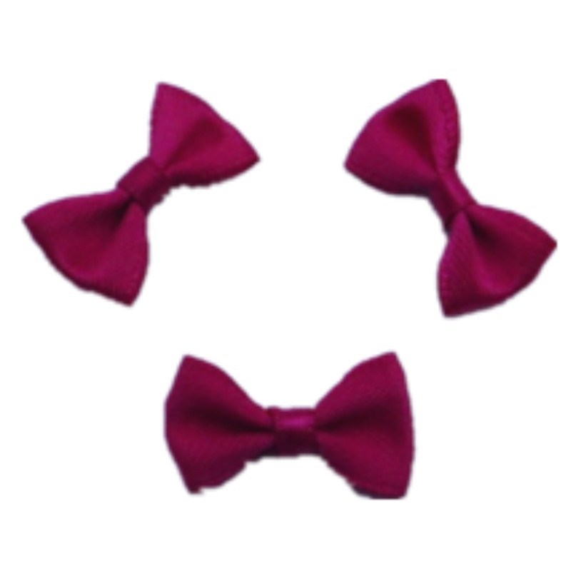 Bow manufacturers wholesale DIY handmade accessories for decoration children's toys small bow tie satin ribbon handmade small bow tie