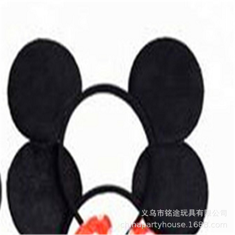 Amazon nuevo popular en stock rojo azul Rosa ratón diadema arco Minnie unisex