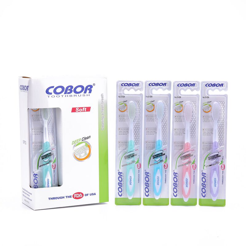 COBOR kebell American toothbrush WeChat hot single toothbrush wholesale soft bristle toothbrush whitening gift