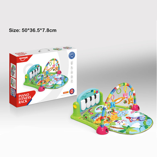 Baby Foot Piano Music Fitness Frame for 3-6-12 Month Babies, Cross-border Amazon Toy
