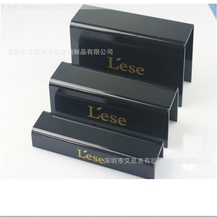 商场展示用品/有机玻璃多层商品展示道具/亚克力皮具展架生产工厂