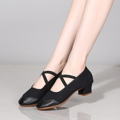 Cross-border  New Dance Shoes Soft Sole Dance Shoes Dance Shoes Women's Latin Dance Shoes Square Dance Shoes Dance
