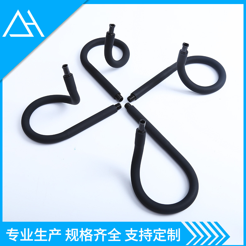 可制作LED台灯金属软管 包硅胶台灯金属软管 蛇形软管万向软管