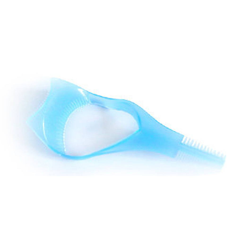 Transfronterizo en stock tres en uno Tarjeta de pestañas de cristal pestaña auxiliar deflector herramienta OPP bolsa