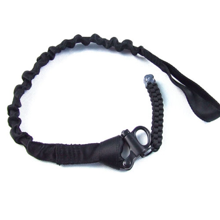 Superviviente directo de fábrica al aire libre CS pistola cuerda táctica misión cuerda elástica cuerda de seguridad cuerda de perro táctico