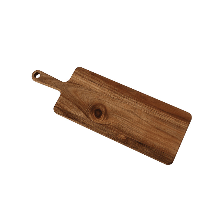 Acacia tablero de cortar tablero de pizza de madera tablero de alimentos cocina hogar tabla de cortar de madera