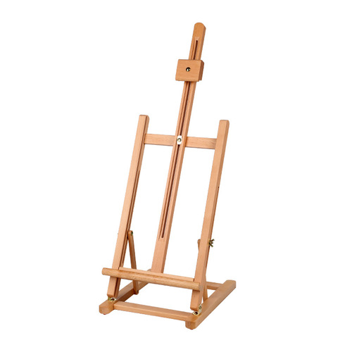 Painted beech desktop small easel wooden folding oil easel sketch drawing board easel set