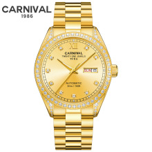 CARNIVAL Automatic Gold Men's Watch ʿֱɫԄәCе