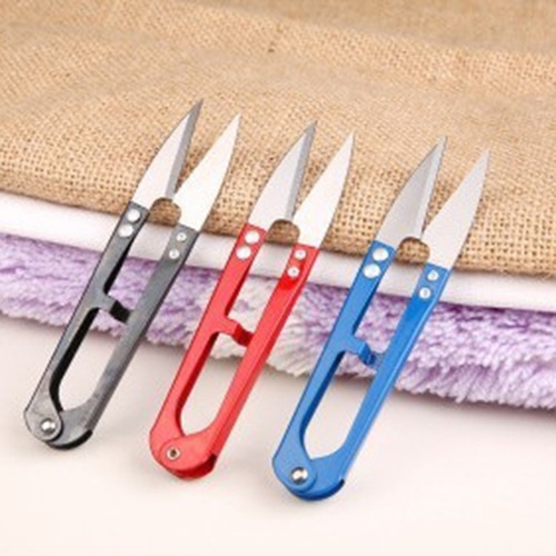 Yarn scissors, household daily small scissors, household yarn scissors, cross stitch, thread scissors/tailor's U-shaped scissors