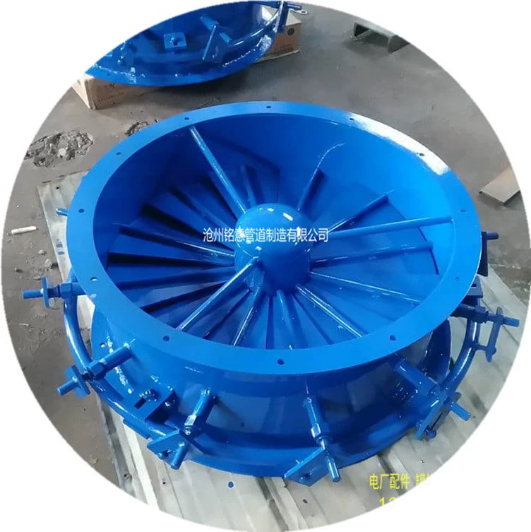 Круговая Регулируемая воздушная дверь с несколькими лезвиями стальная круговая воздушная дверь система обессеривания дымовых газов на впуске