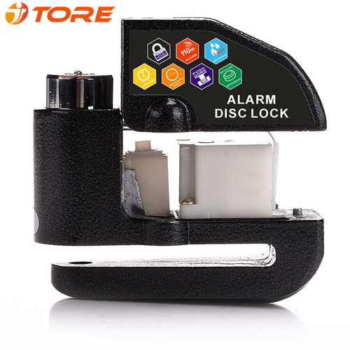 New bicycle lock safety bicycle alarm lock anti-theft electric vehicle motorcycle disc brake alarm lock black wholesale