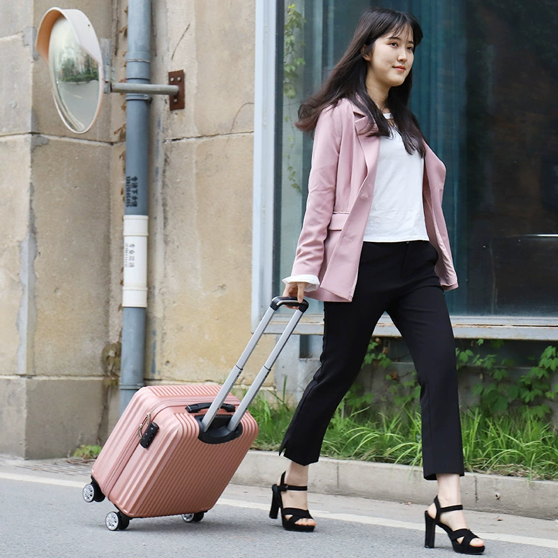 Waterproof universal suitcase, 18 inch, Korean style