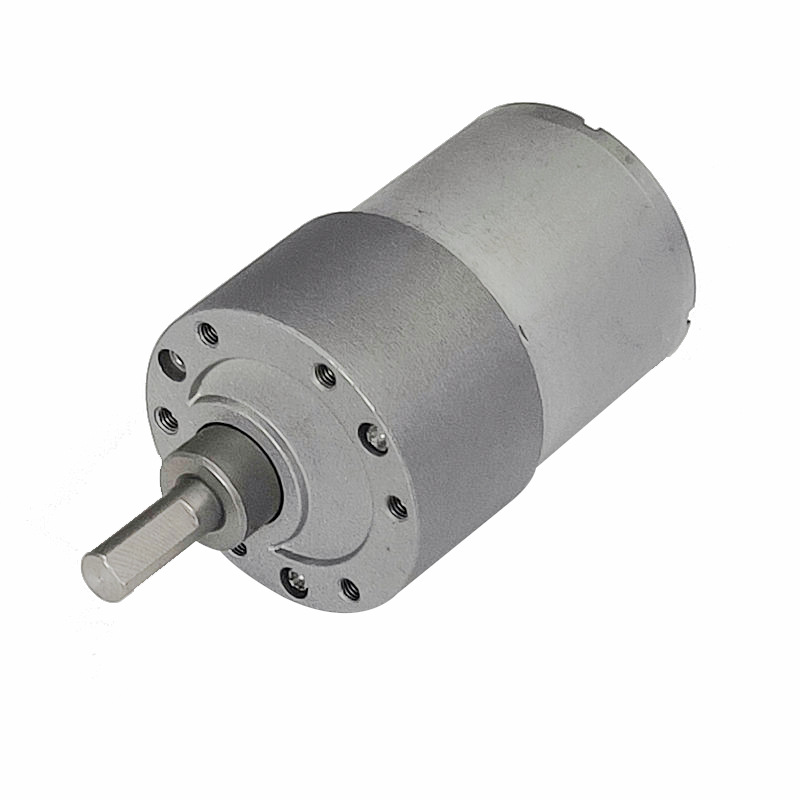 37MM金属减速齿轮箱 GB37-3530齿轮减速电机 12V24V直流减速马达