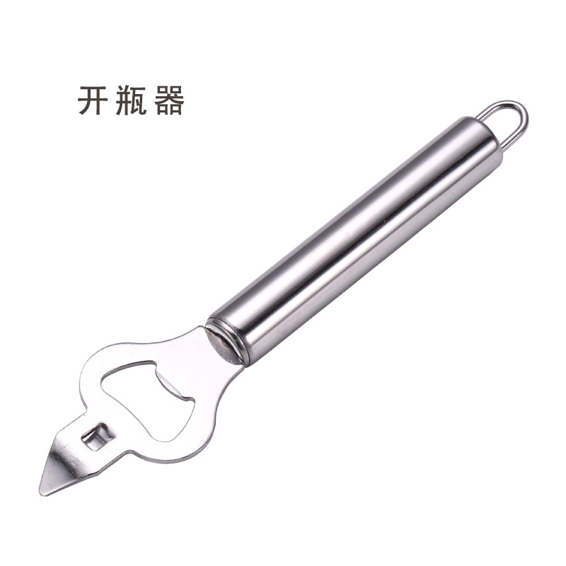 Suministros de cocina cuchillo de talla de acero inoxidable cuchillo de patata queso pala corer fruta dispositivo de excavación abrebotellas