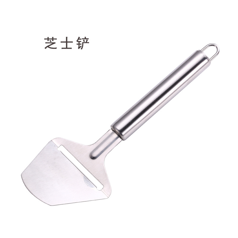 Suministros de cocina cuchillo de talla de acero inoxidable cuchillo de patata queso pala corer fruta dispositivo de excavación abrebotellas