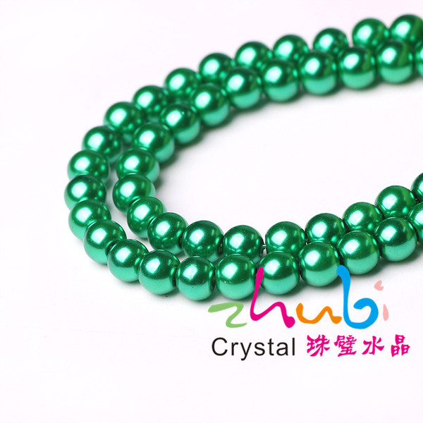 glass hairgrip pearl