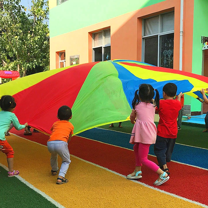 Hámster Arco Iris paraguas jardín de infantes al aire libre juego actividad equipo arco iris paraguas niños transfronterizo Amazon