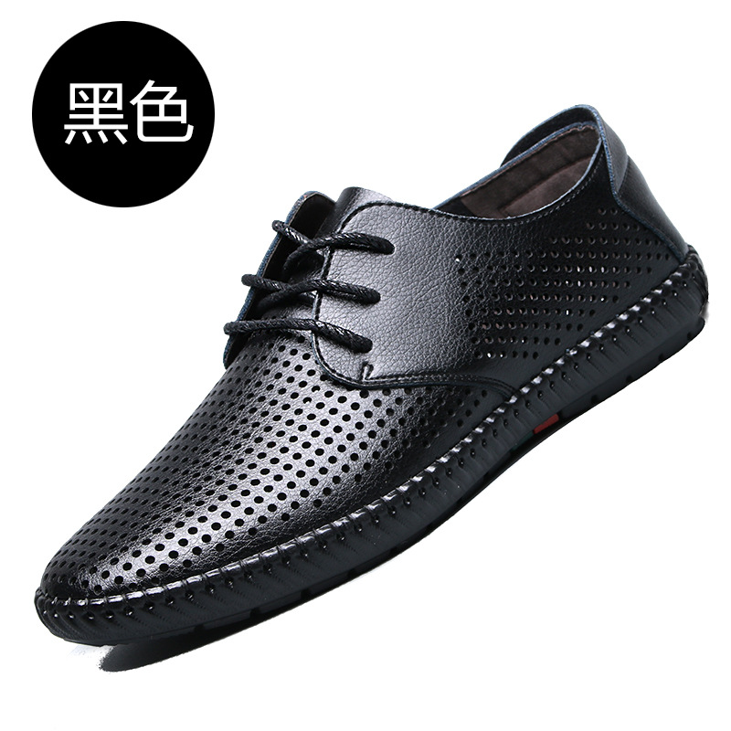 Croc Shoes New Sandals 2025 Spring and Summer Lace-Up Casual Men's Shoes Sandals Low-Cut Cut Out Anti-Odor Shoes