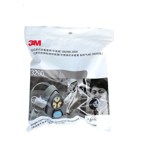 3M filter dust-proof cement grinding coal mine factory decoration mask 3M3200