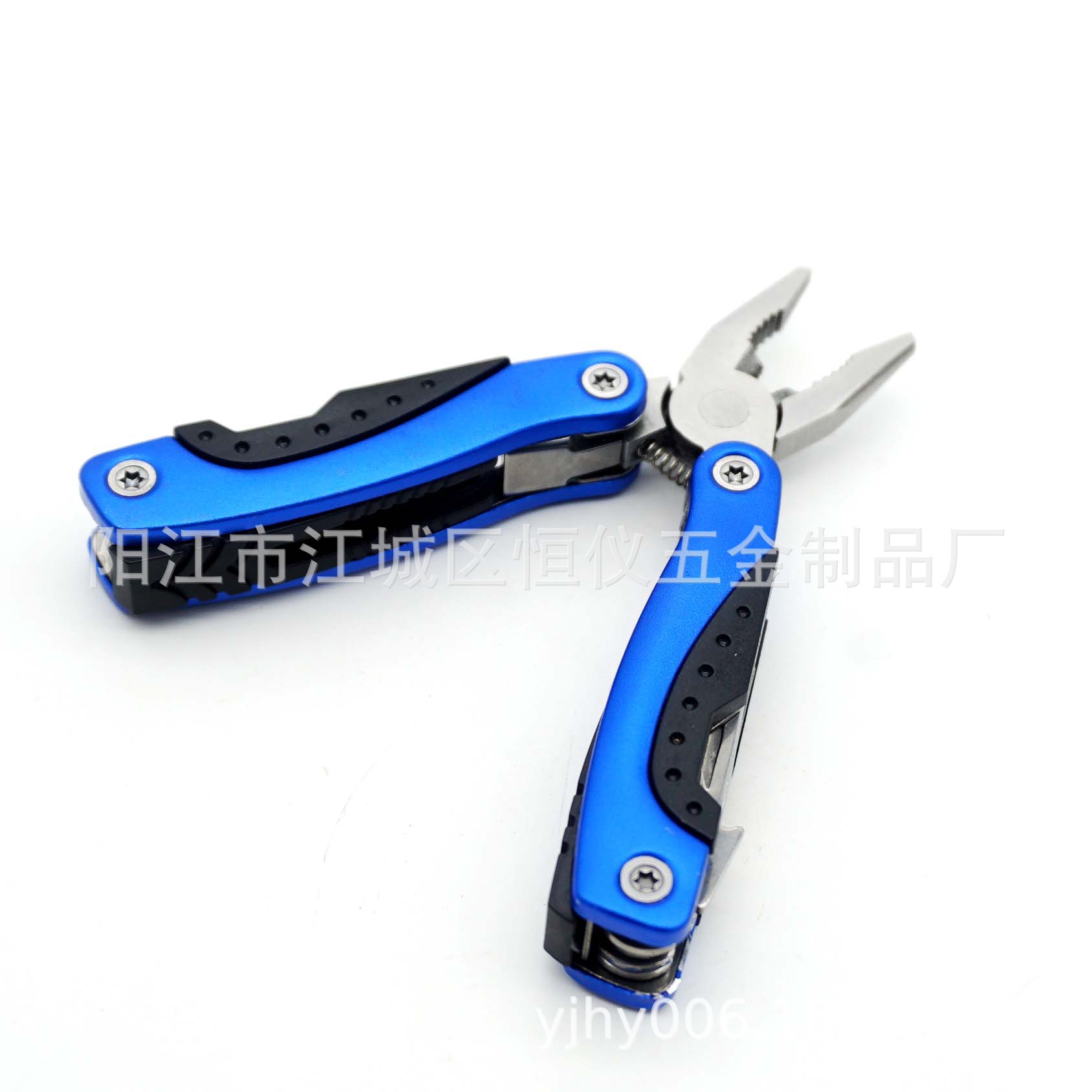 不锈钢多用途钳子 户外野营工具钳 小号可折叠钳子多功能户外刀钳