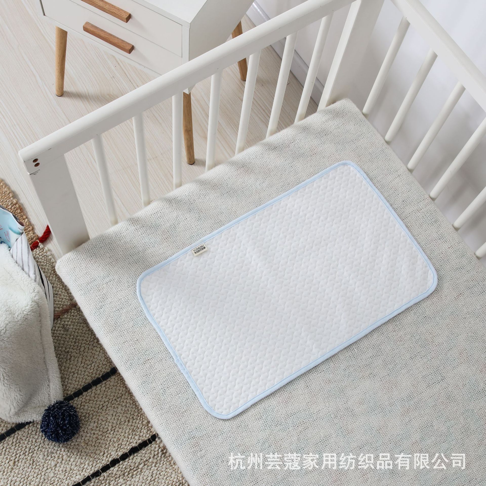 Directo de fábrica de fibra de bambú almohadilla del pañal colchón impermeable cubierta protectora almohadilla de enfermería almohadilla del pañal cómodo transpirable lavable a máquina