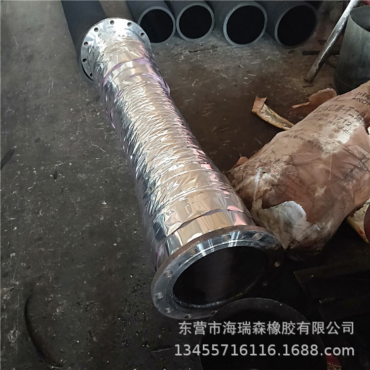 大口径埋吸橡胶钢丝管农业灌溉大流量引水专用橡胶钢丝水管