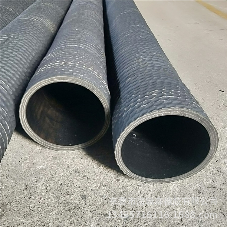 农业灌溉引水排涝抗旱大流量橡胶钢丝管 优质橡胶加工钢丝吸引管