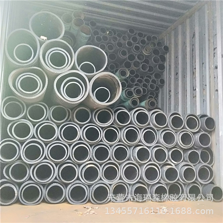 厂家直供水泥罐车专用4寸铠装卸灰橡胶钢丝管高耐磨DN100卸灰管