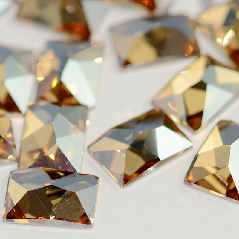 Подлинный Swarovski 2520 прямоугольный блок - плоский бриллиант аустрианская кристальная подвеска прямоугольный блок