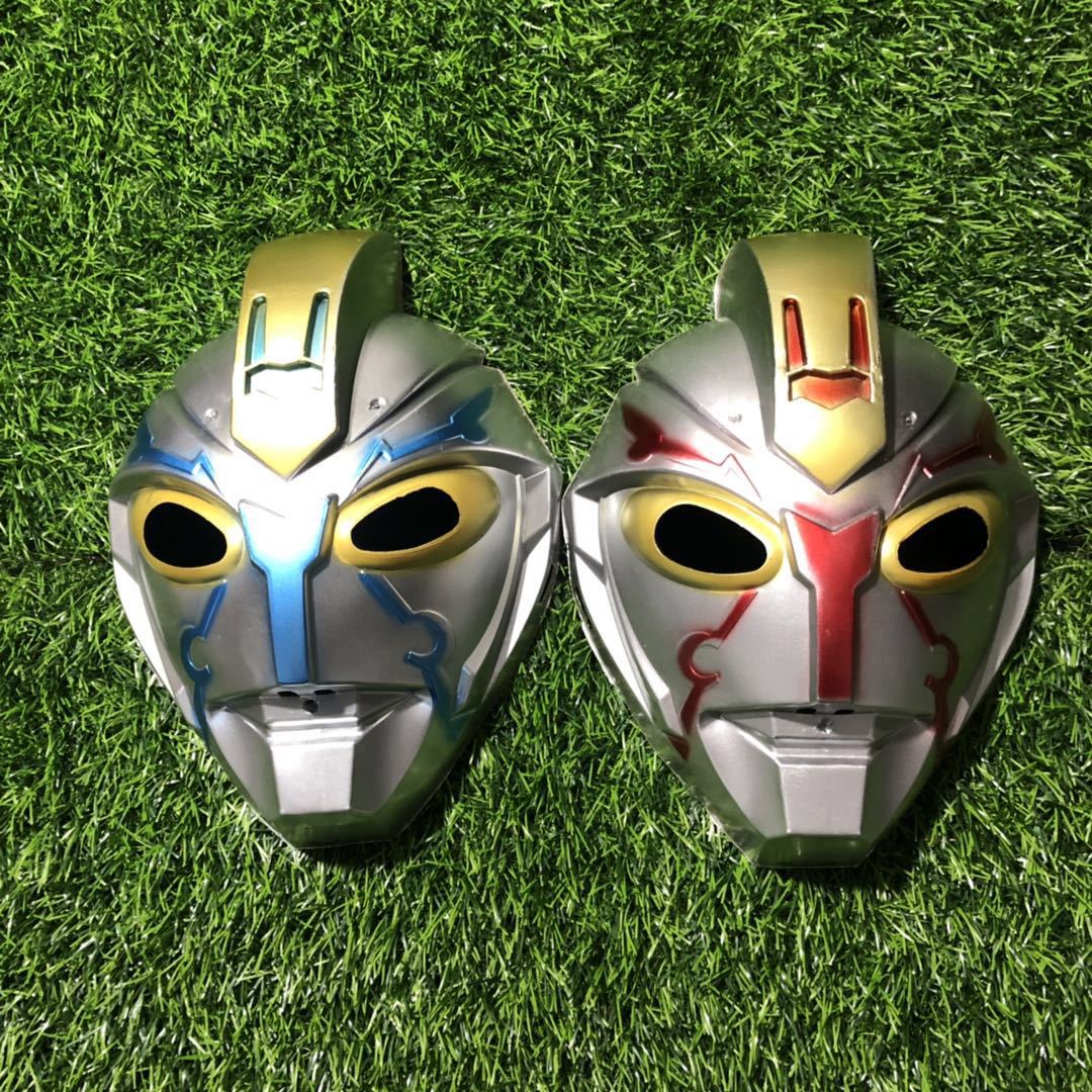 Mono Rey máscara niños masculinos y femeninos Ultraman Galaxy Spider-Man Iron Man Transformers DiGa máscara