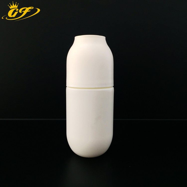 厂家供应120ml乳液瓶 带罩润肤霜瓶 配按压泵头 pe材质化妆品包装