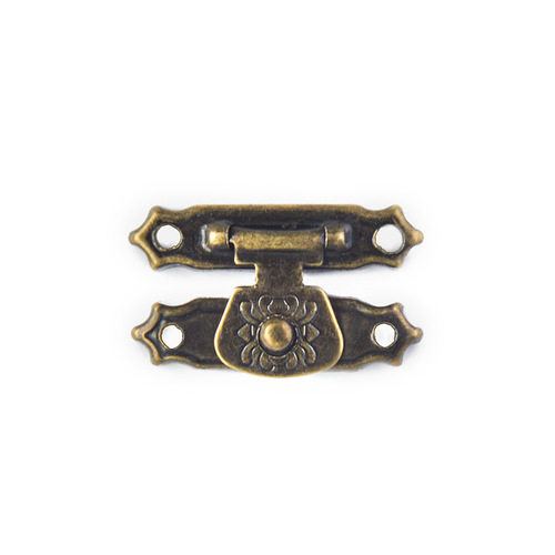 Antique wooden box clasp, toggle clip, vernier caliper packaging box, lock fastener, chess box, small hardware accessories wholesale