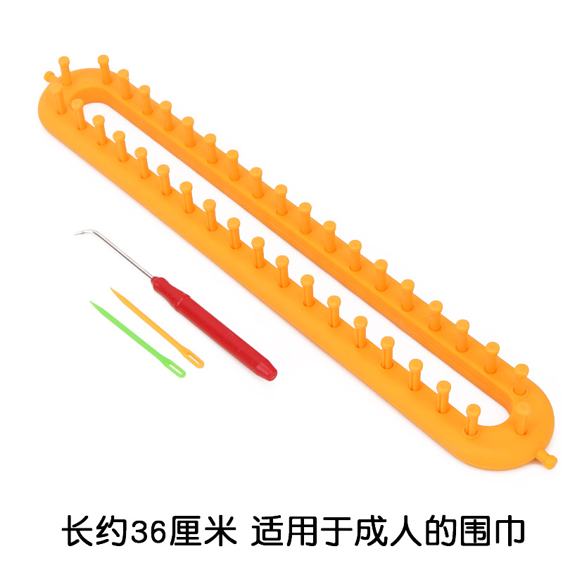 Bufanda sombrero tejer artefacto hecho a mano de lana máquina tejer bricolaje suéter herramienta perezoso cero básico tutorial gratuito