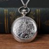 Classic bronze pocket watch, big card